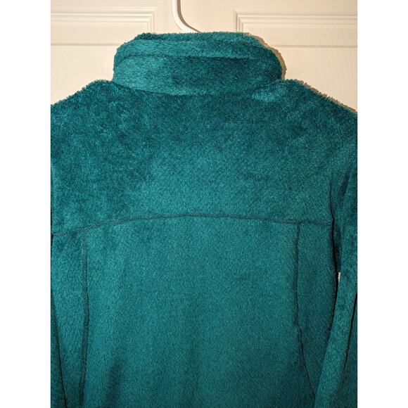 Patagonia Fleece Sweater Women's Size Medium M Re-Tool Polartec Teal Blue - Picture 10 of 11